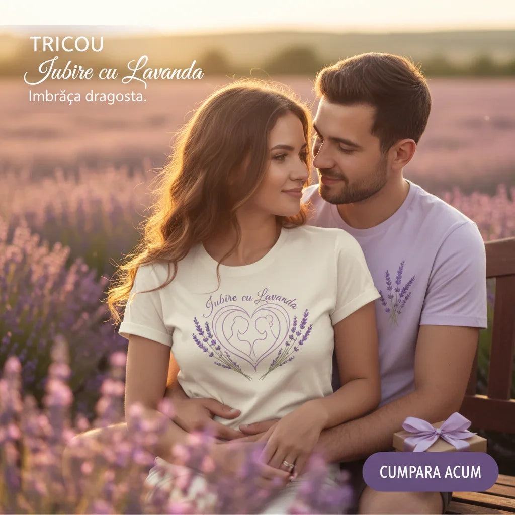 TRICOU Iubire cu Lavanda